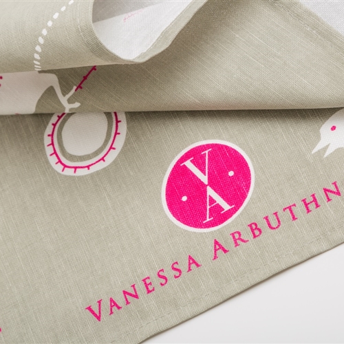 Designer tea towels UK Linen tea towels Vanessa Arbuthnott