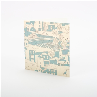 Note Card - By the Sea - Teal