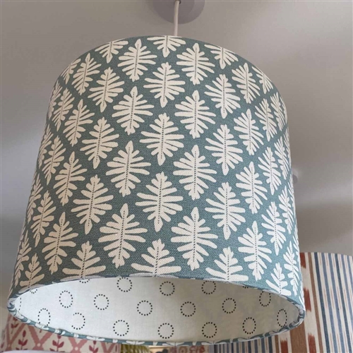 Little Fern - Smoke - contrast lining - drum, ceiling