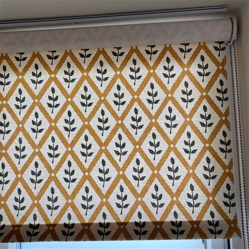 Roller Blind - Lattice Leaf (W: 91cm x D: 114cm) - Was £347 NOW £280