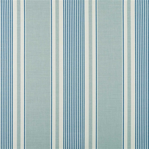 French Ticking - Duck Egg, Denim - Cut Lengths