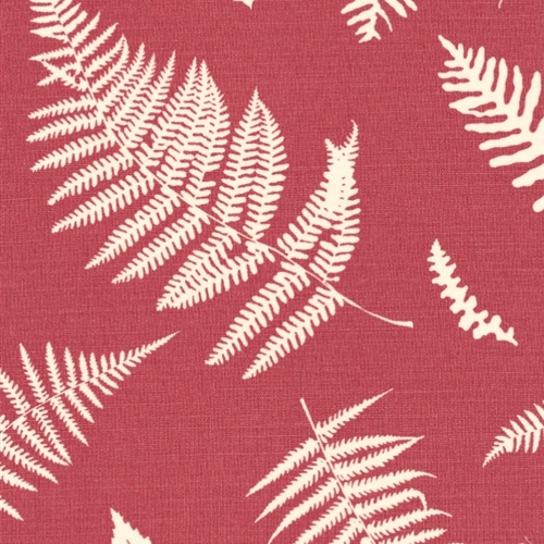Fern and Dragonfly - Raspberry - remnants
