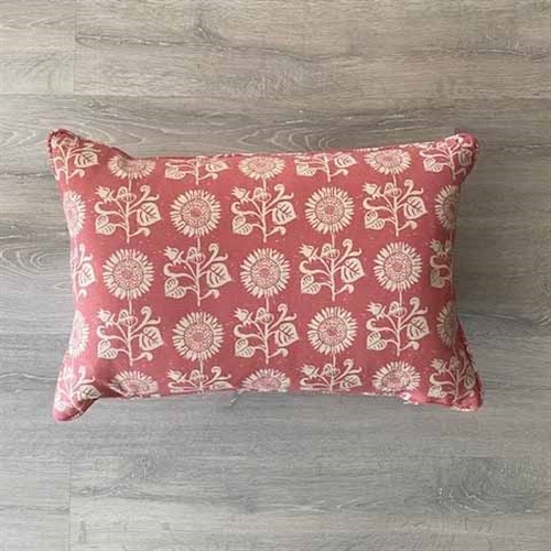 Sunflower - Soft Raspberry - rectangle