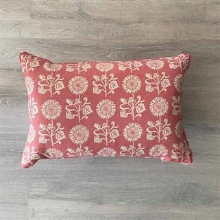 Sunflower - Soft Raspberry - rectangle