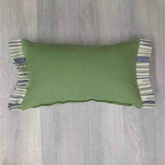 Plain Linen Union - Moss - rectangle - Was £87, Now £69