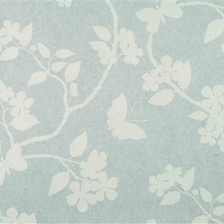 Flora and Fauna - Wall Covering - Duck Egg 