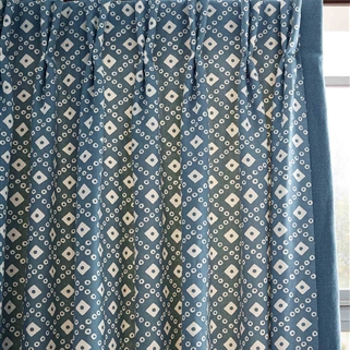 Pair of Curtains in Sow and Scatter - Cornflower - Originally £1,468 - NOW £999