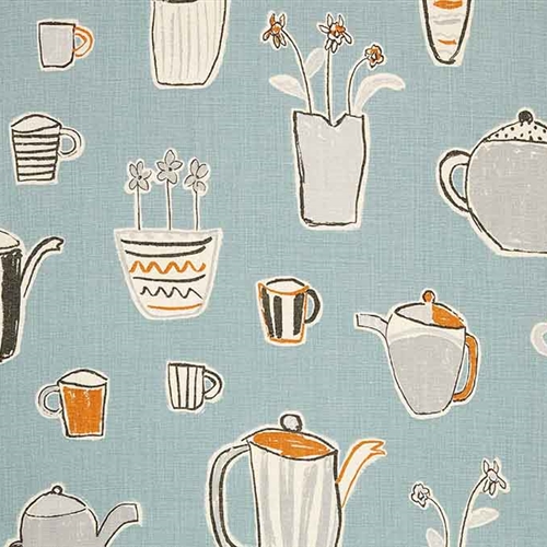 Tea Time - Smoke, Mist, Pumpkin, Light Mist and Winter - Discontinued - By the Metre