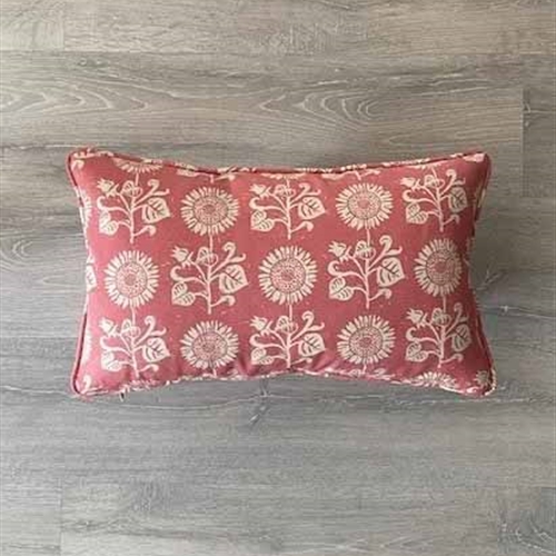 Sunflower - Soft Raspberry - rectangle