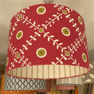 Fruit Garden - Damson, Light kale, Winter - drum, ceiling