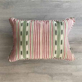 Lapland Stripe - Moss, Lichen, Damson, Lily Pink - rectangle
