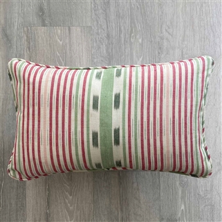 Lapland Stripe - Moss, Lichen, Damson, Lily Pink - rectangle