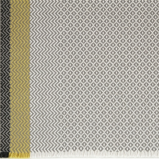 Geometric Rug - Grey, Saffron, Winter );