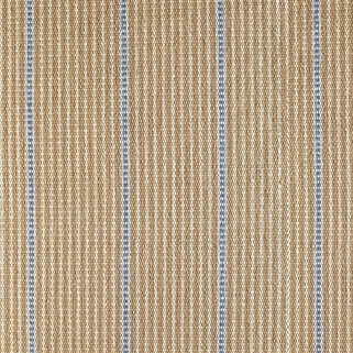 Stair or Floor Runner - Stripe and Dash - Mouse and Cornflower );