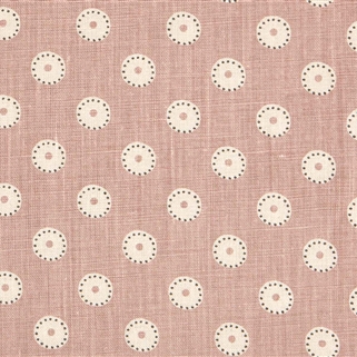 Roller Blind in For the Love of Rose - Dusky Pink, Whippet (W: 101.5cm x D: 70.5)