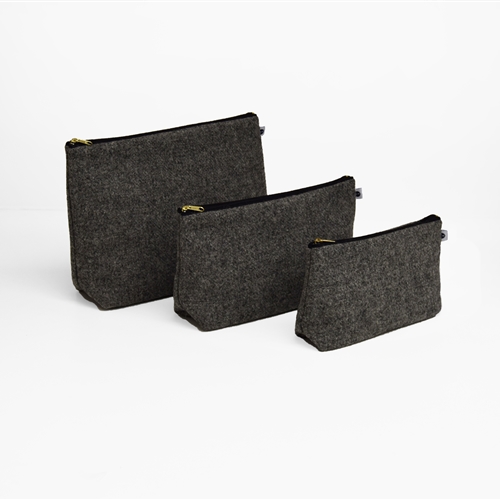 Harris Tweed - Wash Bag - Storm 