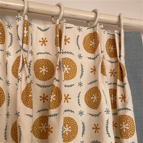 Pair of Curtains - Berries and Leaves - Was £2,052, NOW £1,650