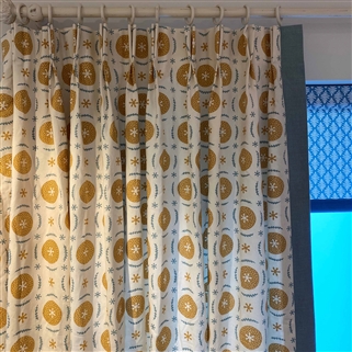 Pair of Curtains - Berries and Leaves - Was £2,052, NOW £1,650