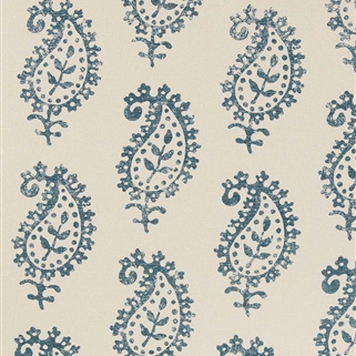 Life and Eternity Detail - Cornflower - Cut Lengths