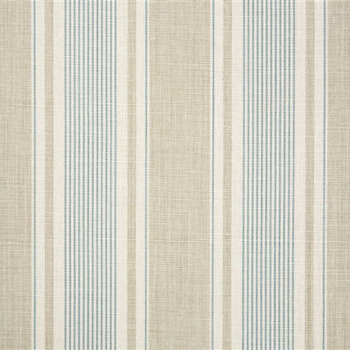 French Ticking - Limestone, Smoke - Cut Lengths