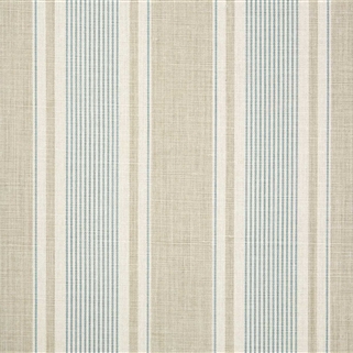 French Ticking - Limestone, Smoke - Cut Lengths