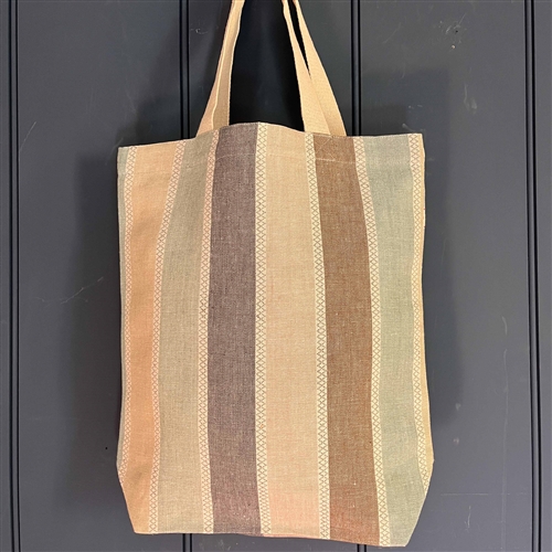 Tote Bag - Scandi Stripe, Cool and Pretty Maids, Clay, Sweet Pea 