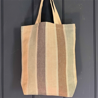Tote Bag - Scandi Stripe, Cool and Pretty Maids, Clay, Sweet Pea 
