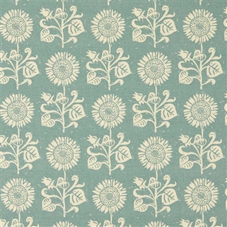 Sunflower - Soft Teal - Cut Lengths