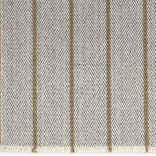 Herringbone Rug - Thunder, Bracken