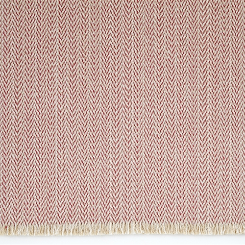 Herringbone Rug - Rose