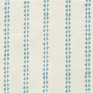 Simple Ticking Detail - Teal - Cut Lengths