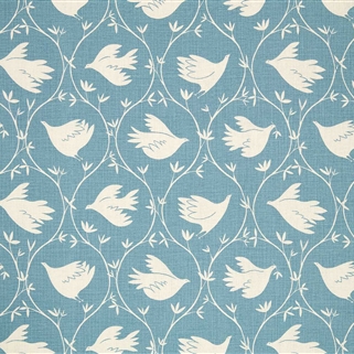 Branching Out - Teal - By the Metre