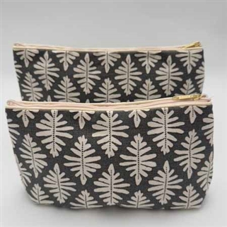 Little Fern - Wash Bag - Charcoal