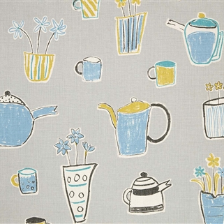 Tea Time - Clay, Powder Blue, Aquamarine, Lemon & Winter - Discontinued