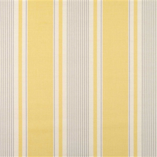 French Ticking - Buttercup, Clay - Cut Lengths