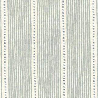 Stripe and Dash - Duck Egg, Cornflower - Cut Lengths