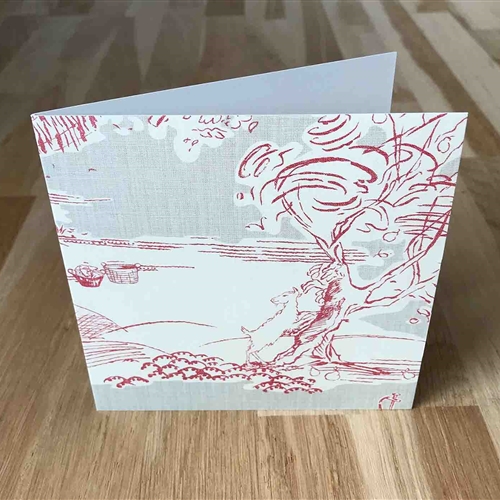 Note Card - For the Love of Rose - Clay, Damson