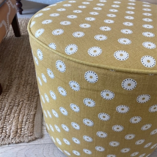 Small Circular Pouffe - Pretty Maids - Was £714, NOW £428